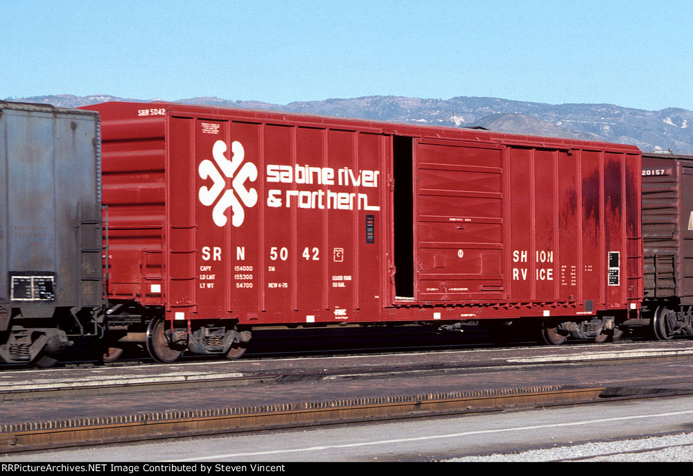 Sabine River & Northerb 50 ft box SRN #5042